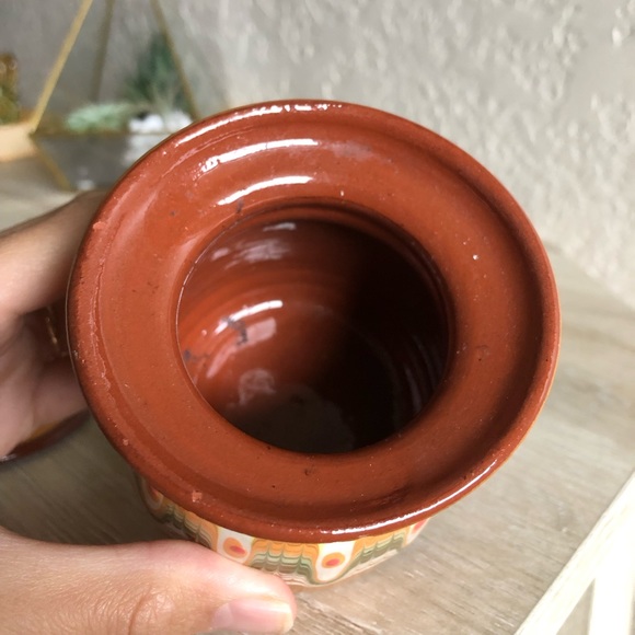 Vintage Handmade Ceramic Home Decor Container - Picture 2 of 5